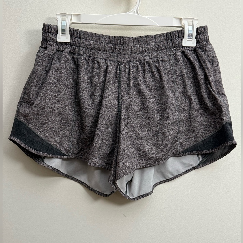 {Lululemon}-Size: 10T-Women's Gray Athletic Shorts